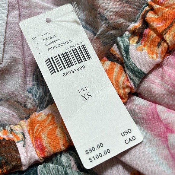 Cecilia Patterson for Anthropologie floral print off-the-shoulder blouse - Picture 7 of 10